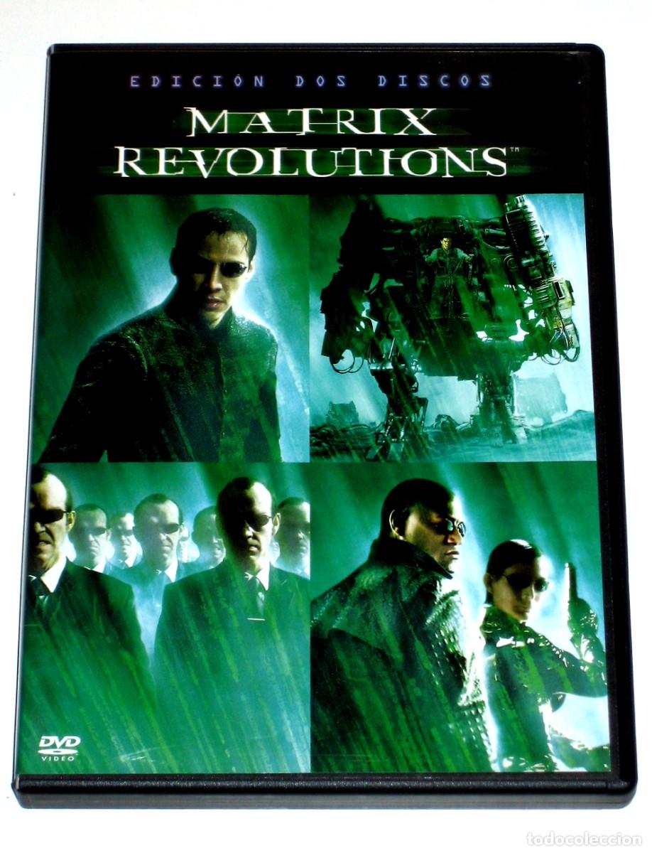 Cine: Matrix Revolutions (Ed. 2 Discos) - Hnos. Wachowski Keanu Reeves Lawrence Fishburne DVD DESCATALOG.