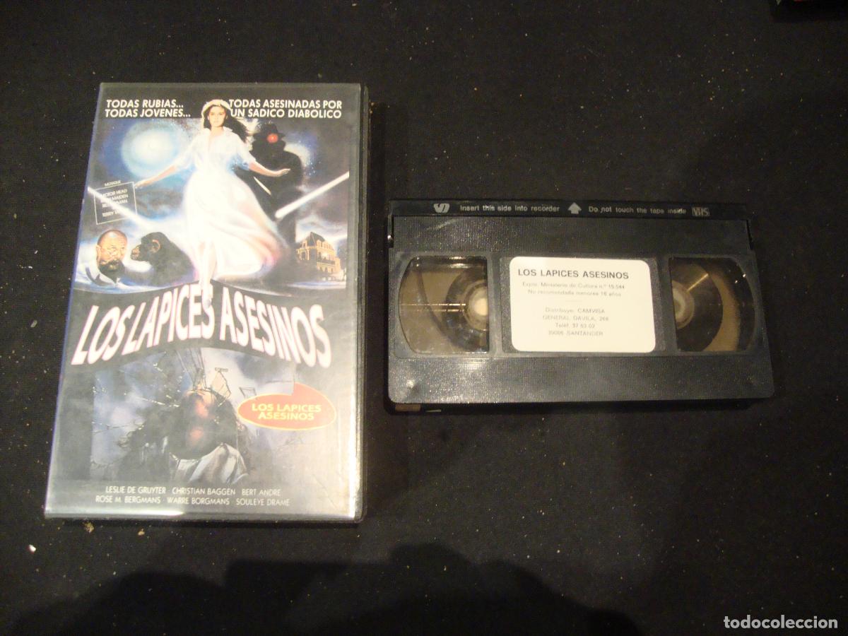 Cine: VIDEO VHS LOS LAPICES ASESINOS