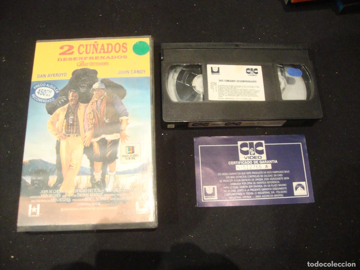 Cine: VIDEO VHS 2 CU&Ntilde;ADOS DESENFRENADOS