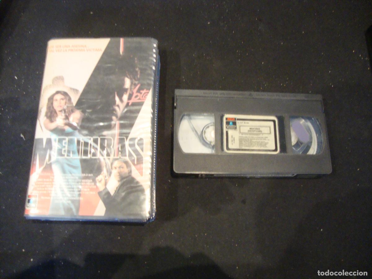 Cine: VIDEO VHS MENTIRAS PUEDE SER UNA ASESINA ....