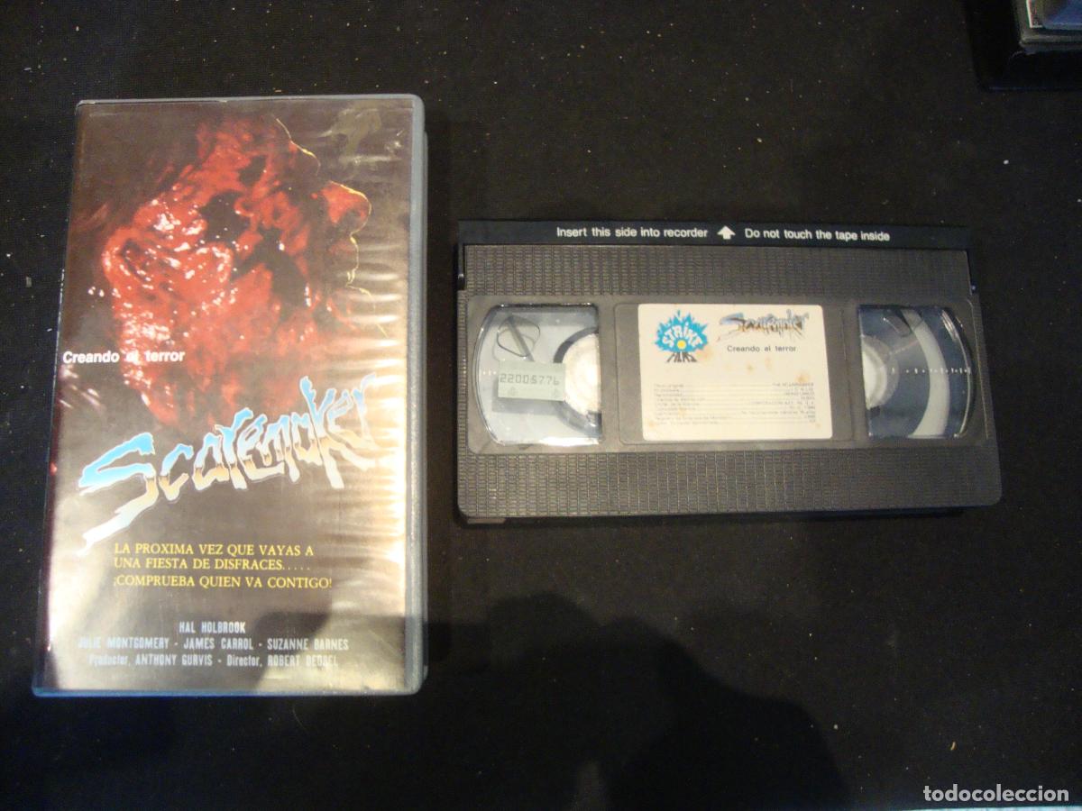 Cine: VIDEO VHS SCAREMAKER CREANDO EL TERROR