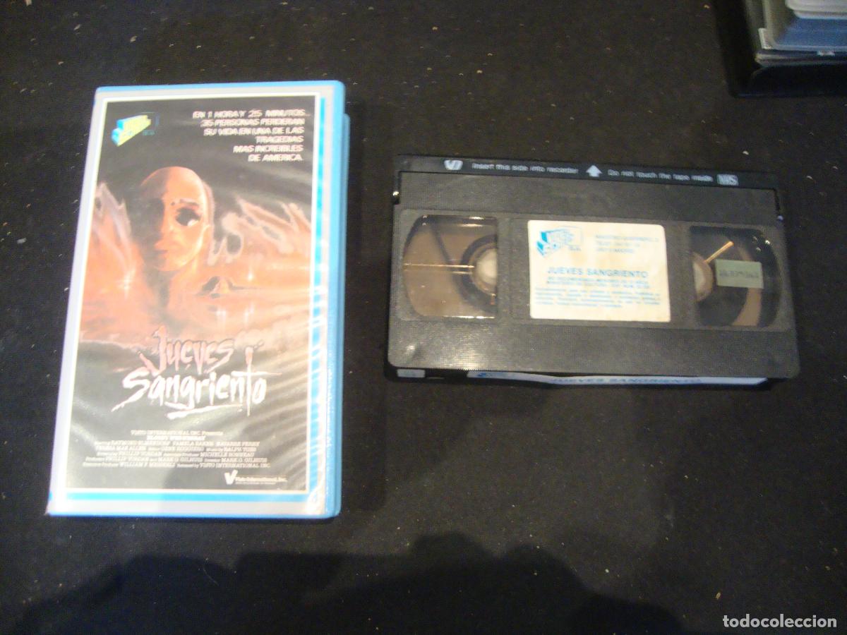 Cine: VIDEO VHS JUEVES SANGRIENTO