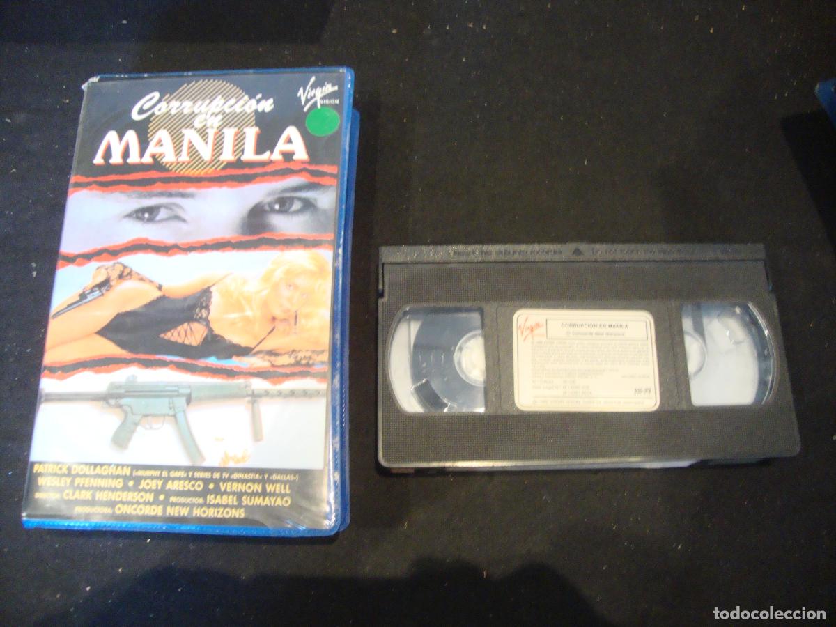 Cine: VIDEO VHS CORRUPCION EN MANILA