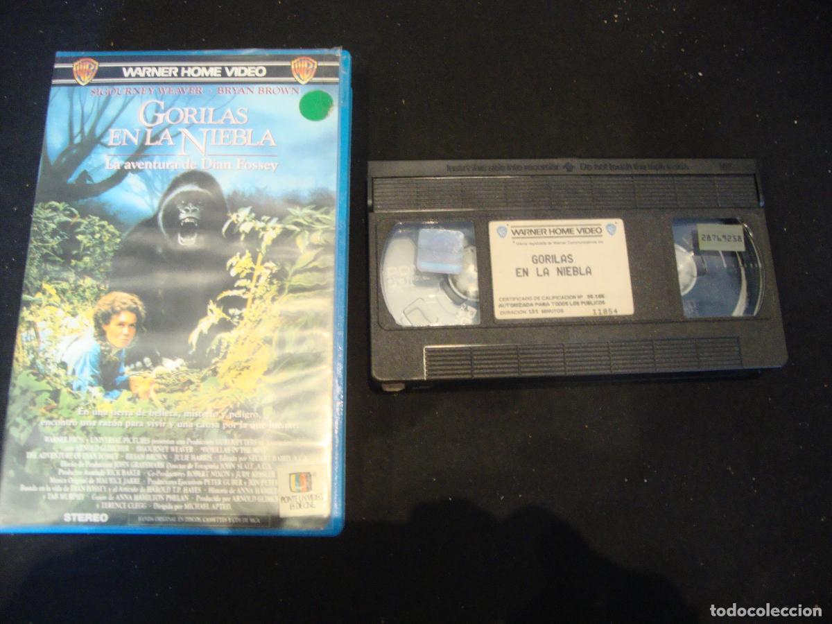 Cine: VIDEO VHS GORILAS EN LA NIEBLA