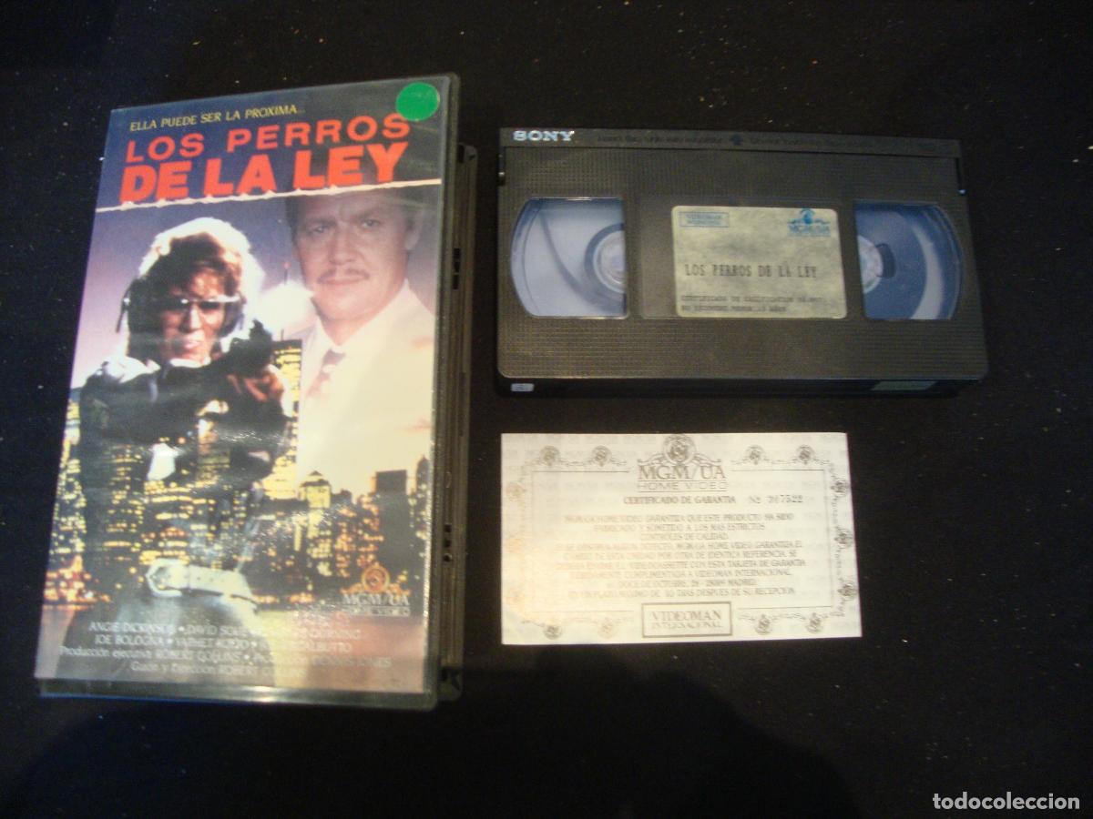 Cine: VIDEO VHS LOS PERROS DE LA LEY