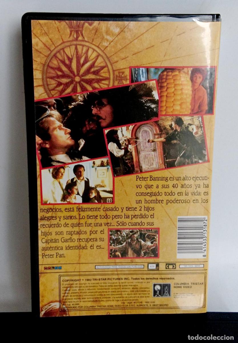 Cine: HOOK EL CAPITAN GARFIO EN VHS - Foto 2