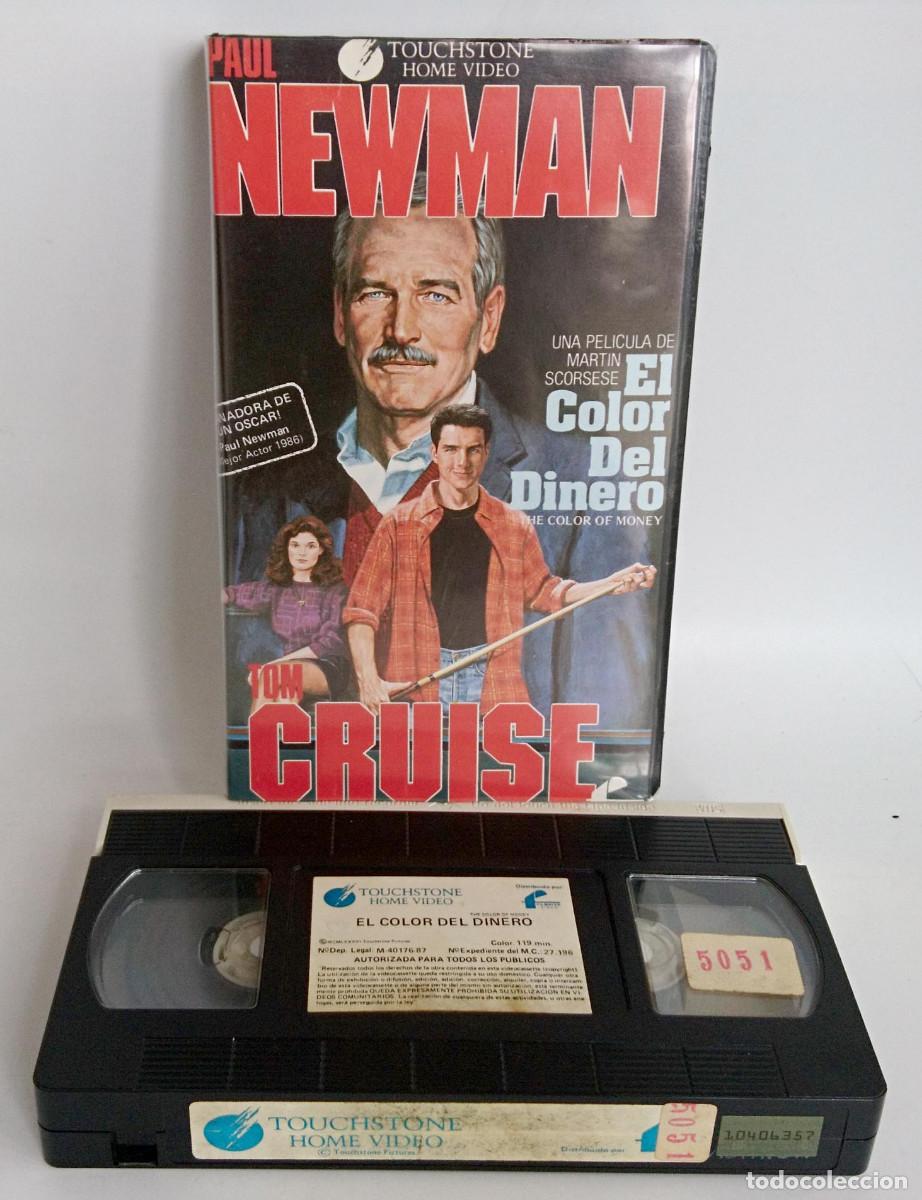 Cine: EL COLOR DEL DINERO DE MARTIN SCORSESE CON PAUL NEWMAN Y TOM CRUISE EN VHS