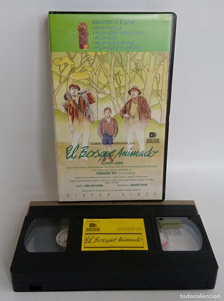 Cine: EL BOSQUE ANIMADO DE JOSE LUIS CUERDA EN VHS
