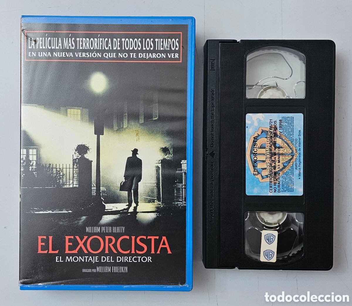 Cine: VHS EL EXORCISTA Edicion a&ntilde;o 2000 Caja Grande