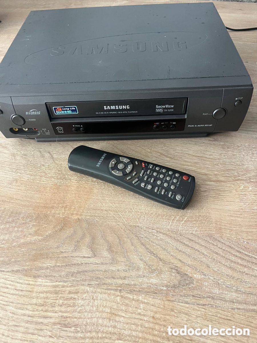 Cine: V&iacute;deo VHS Samsung SV-520X