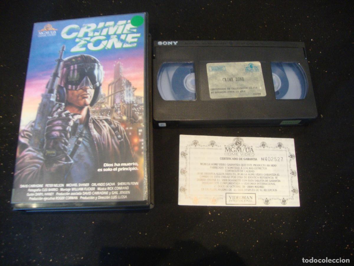 Cine: VIDEO VHS CRIME ZONE