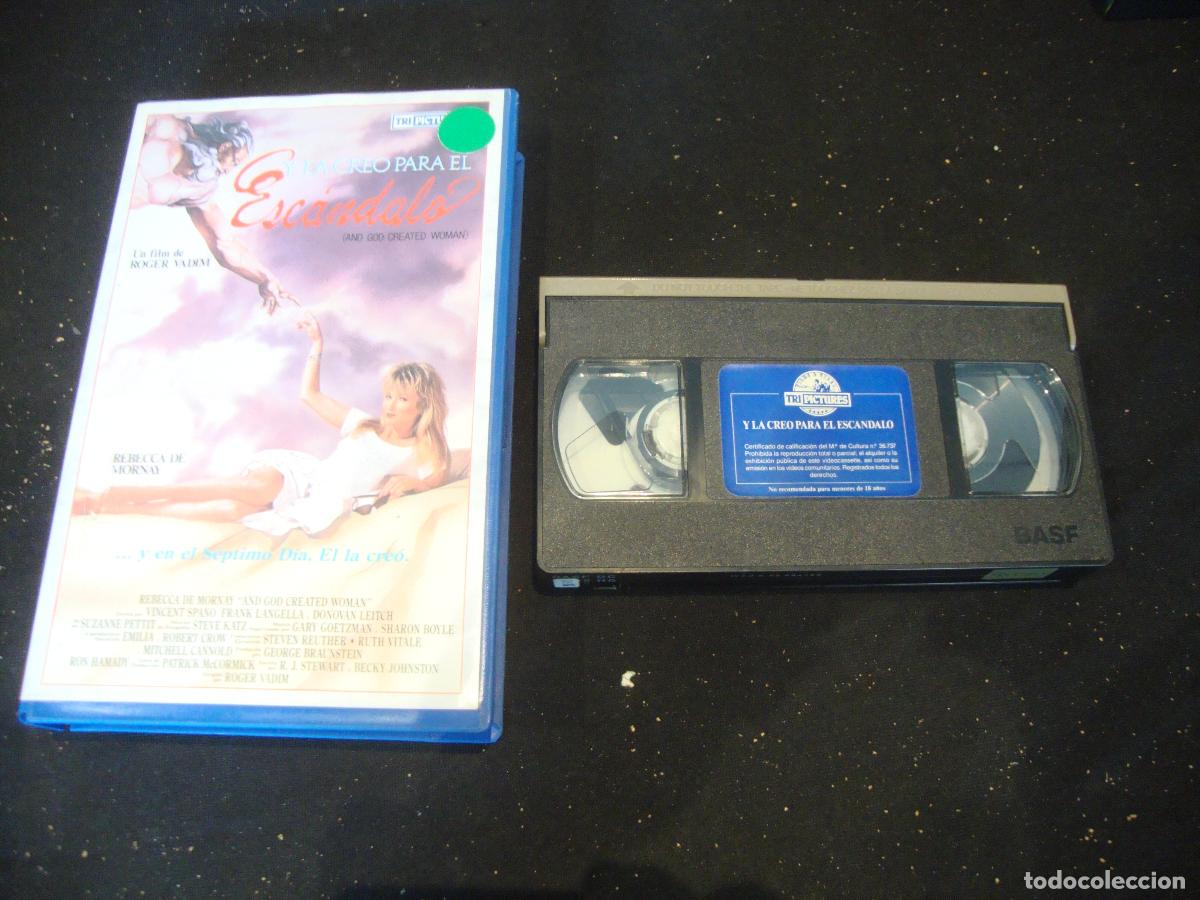 Cine: VIDEO VHS Y LA CREO PARA EL ESCANDALO