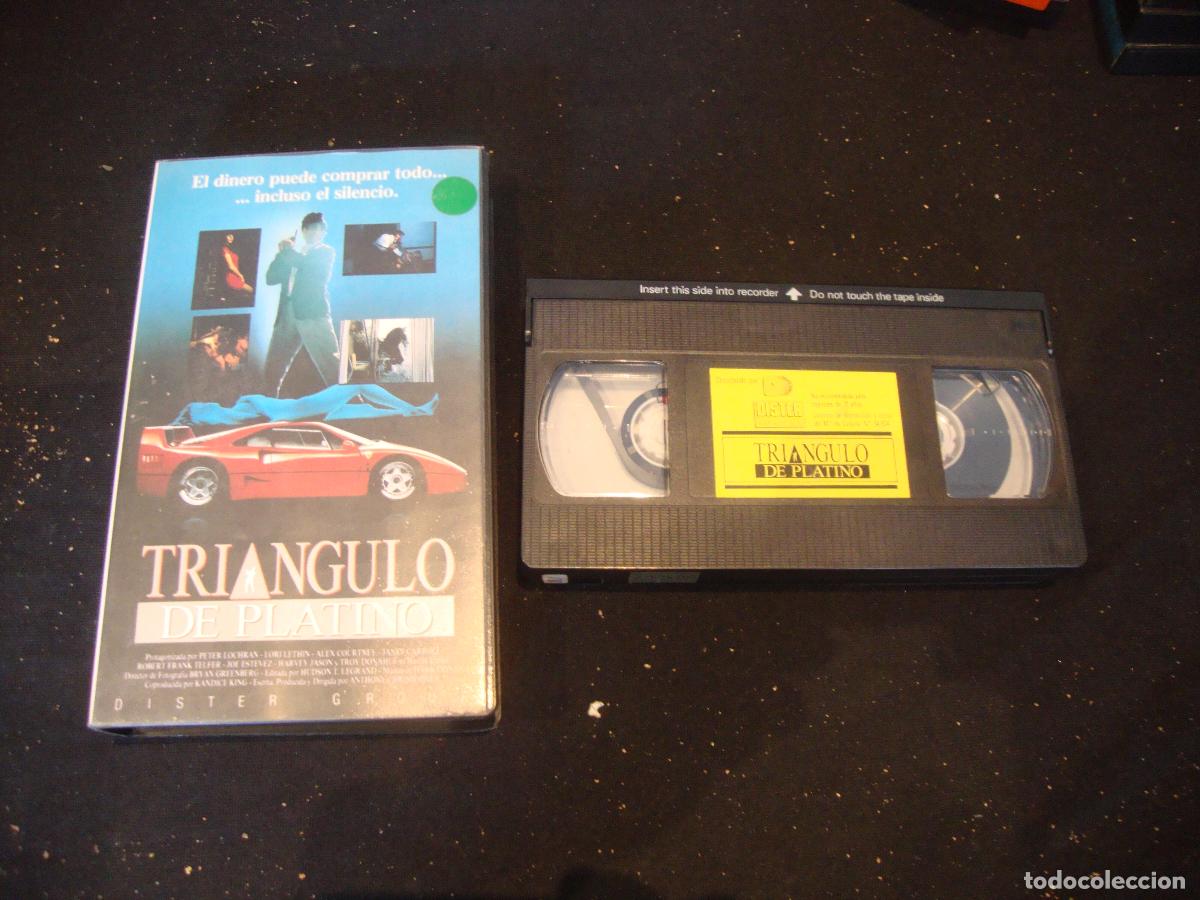 Cine: VIDEO VHS TRIANGULO DE PLATINO
