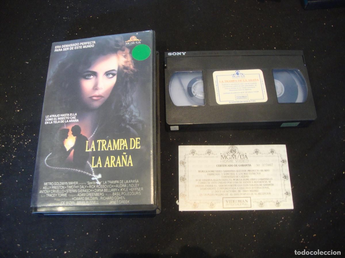 Cine: VIDEO VHS LA TRAMPA DE LA ARA&Ntilde;A