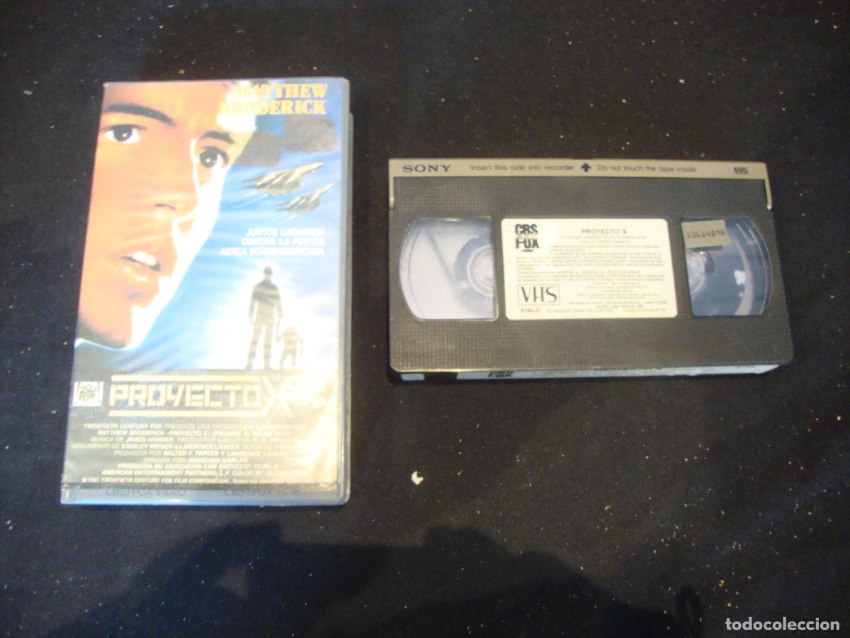 Cine: VIDEO VHS PROYECTO X