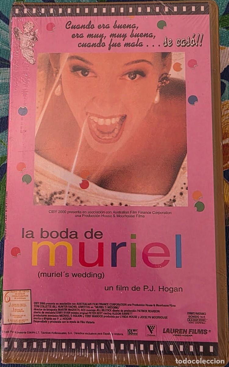 Cine: LA BODA DE MURIEL VHS PRECINTADO 1995