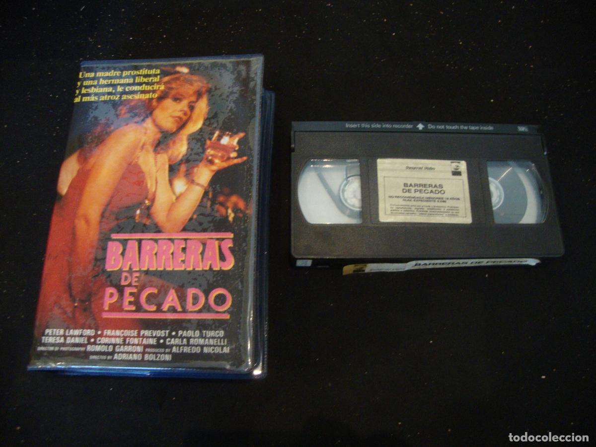 Cine: VIDEO VHS BARRERAS DE PECADO