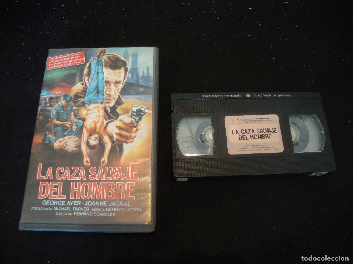Cinema: VIDEO VHS LA CAZA SALVAJE DEL HOMBRE