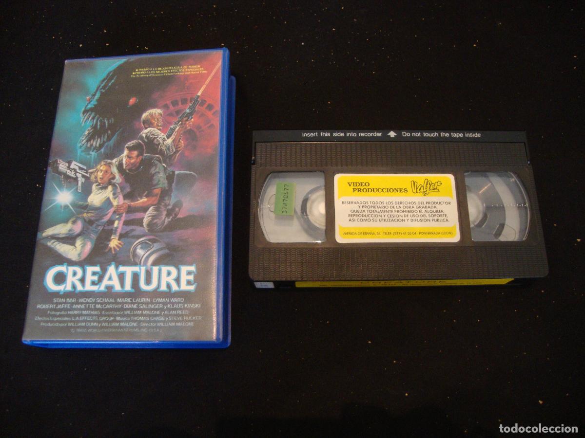 Cine: VIDEO VHS CREATURE HA ESTADO DURMIENDO .....
