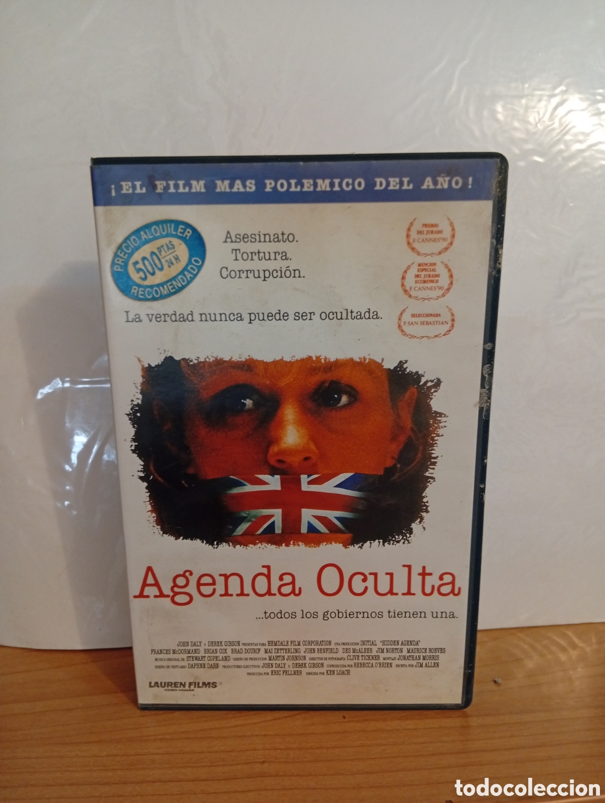 Cine: Agenda oculta vhs pel&iacute;cula