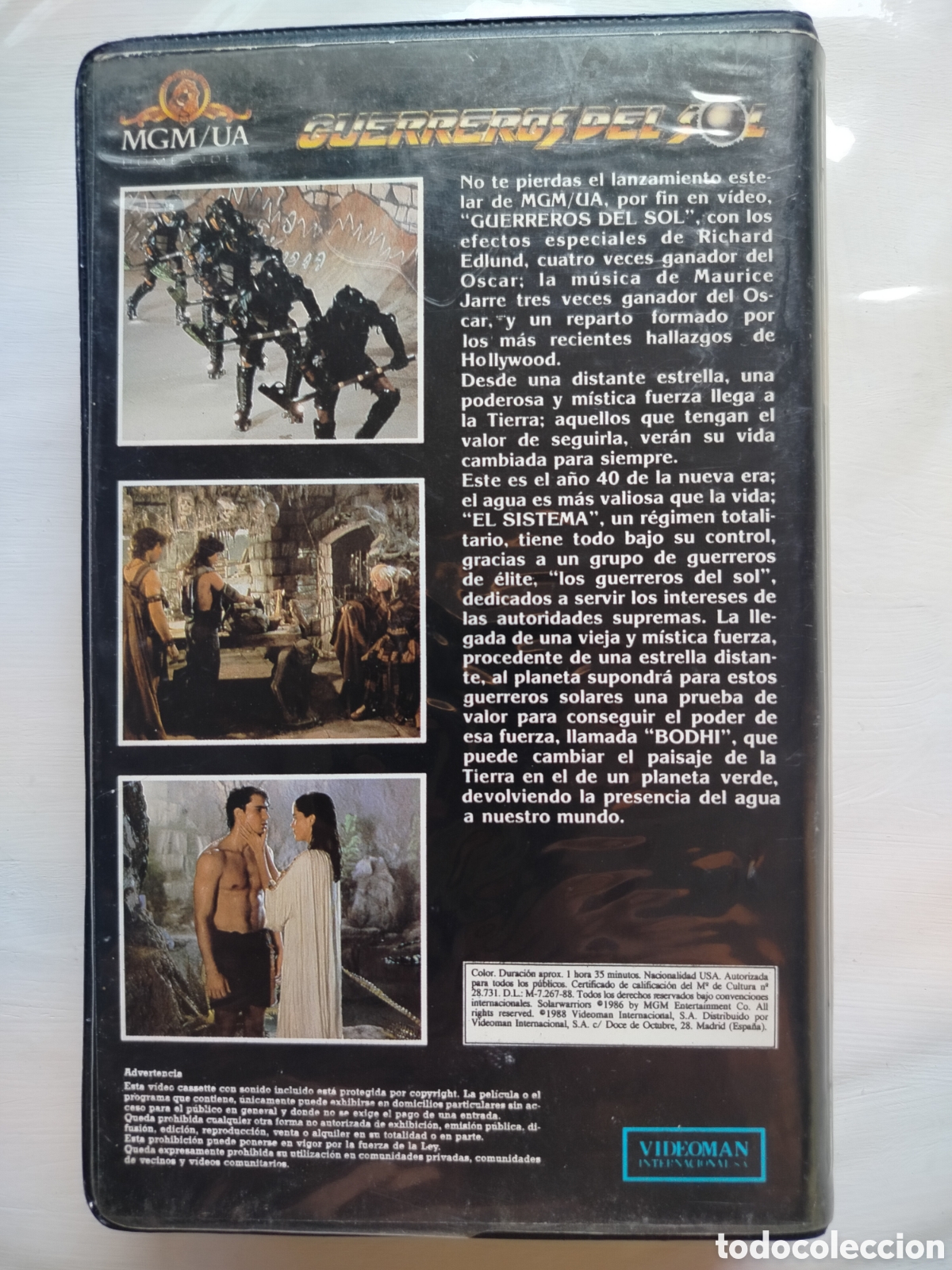 Cine: Guerreros del Sol VHS - Foto 2