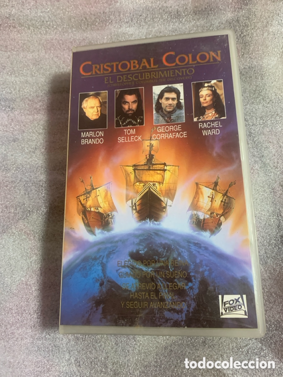 Cine: Cristobal colon lote VHS ver descripccion