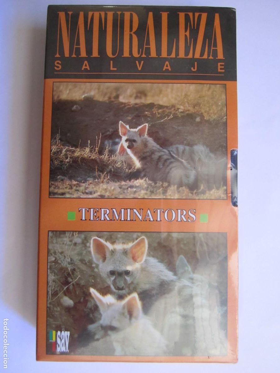 Cine: vhs naturaleza salvaje terminators nuevo precintado