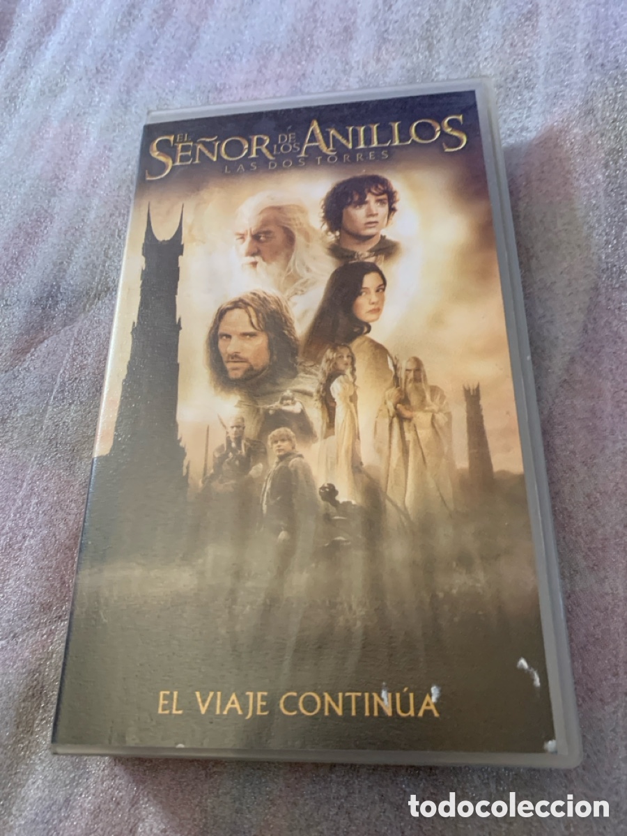 Cine: El se&ntilde;or de los anillos lote VHS ver descripccion