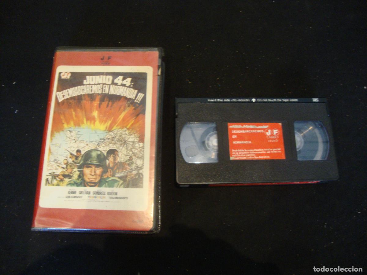 Cine: VIDEO VHS JUNIO 44 DESEMBARCAREMOS EN NORMANDIA
