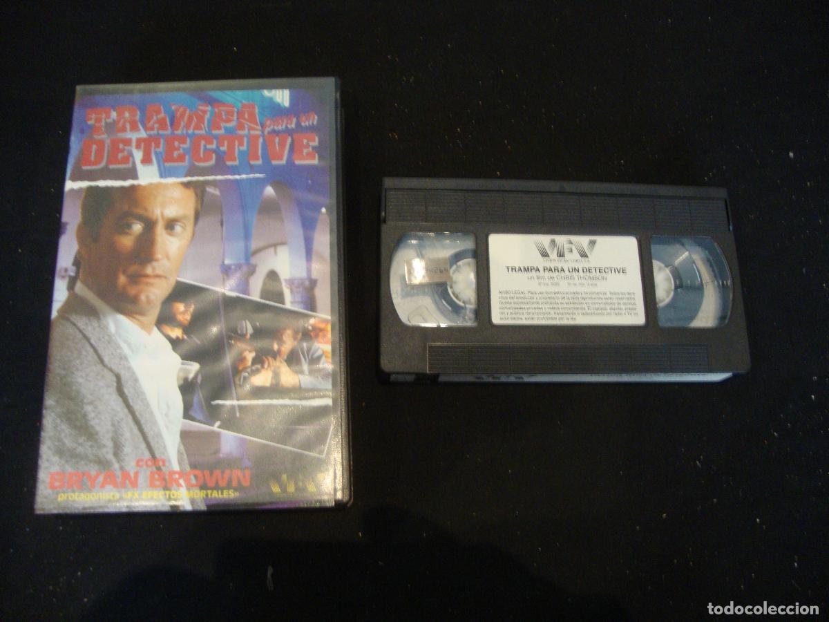 Cine: VIDEO VHS TRAMPA PARA UN DETECTIVE