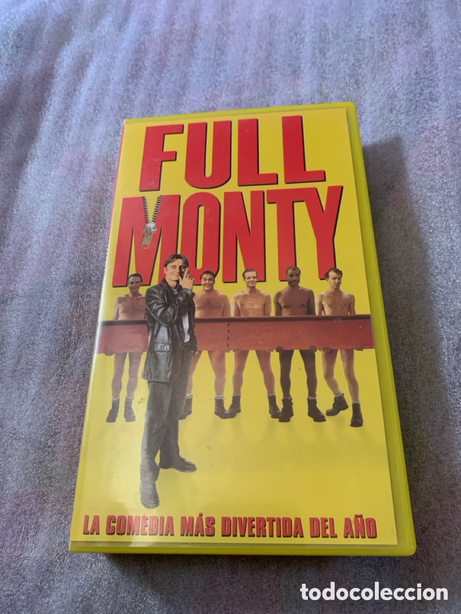 Cine: Full monty lote VHS ver descripccion
