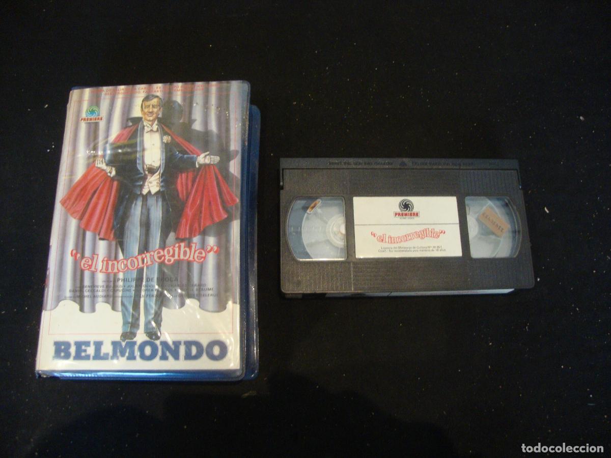 Cine: VIDEO VHS EL INCORREGIBLE