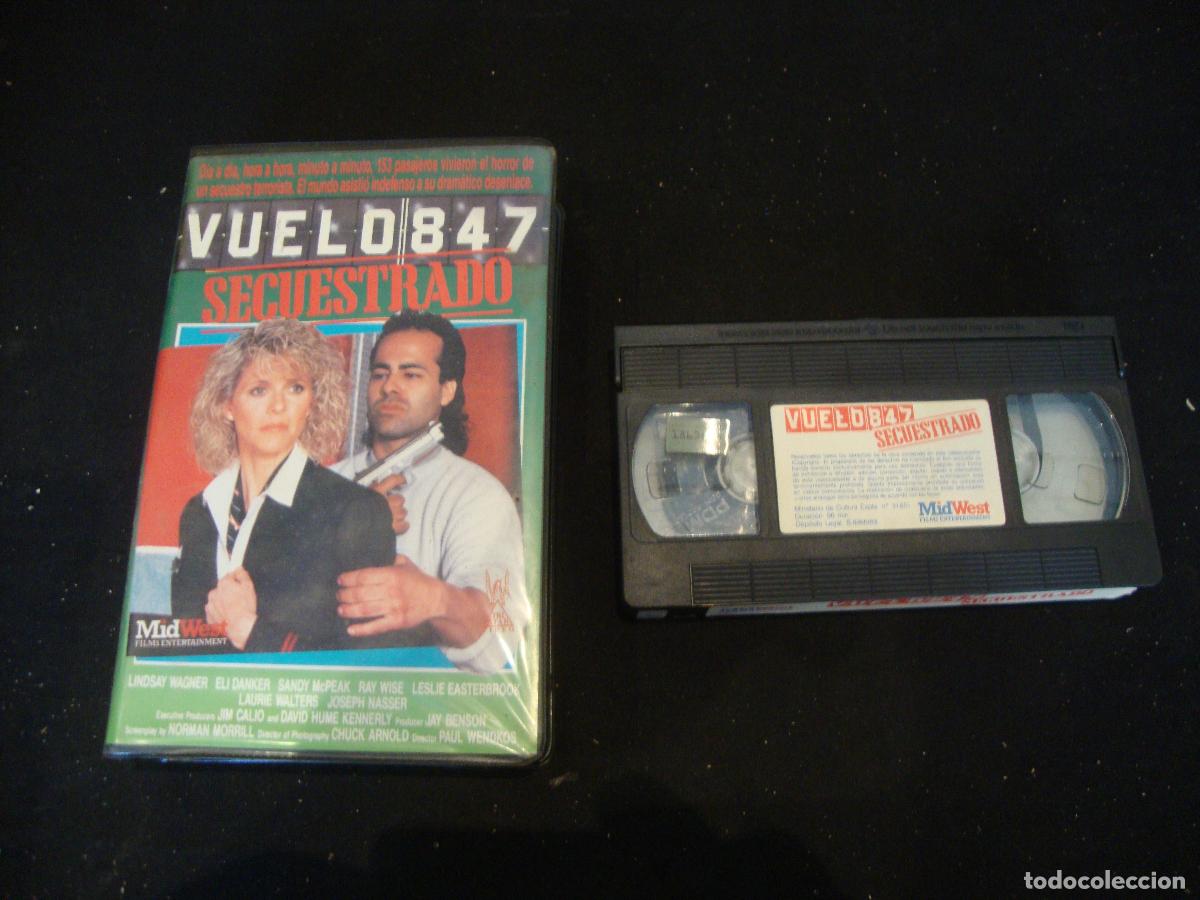 Cine: VIDEO VHS VUELO 0847 SECUESTRADO