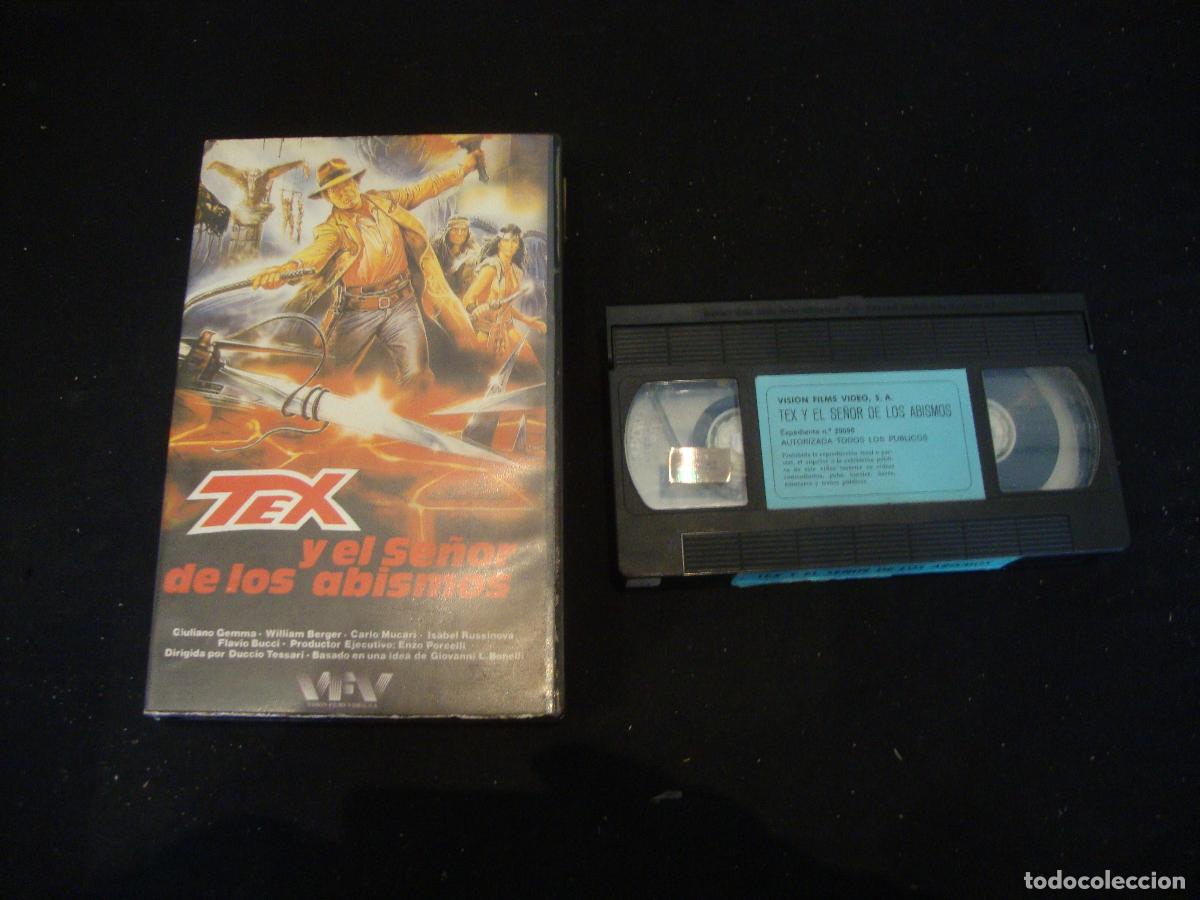 Cine: VIDEO VHS TEX Y EL SE&Ntilde;OR DE LOS ABISMOS