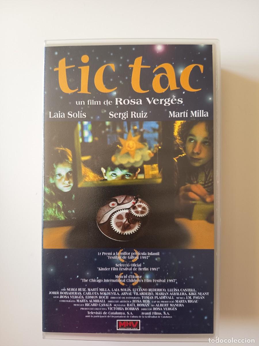 Cine: Pel&iacute;cula VHS Tic Tac - Rosa Verg&eacute;s (1997) &iexcl;Excelente estado est&eacute;tico!