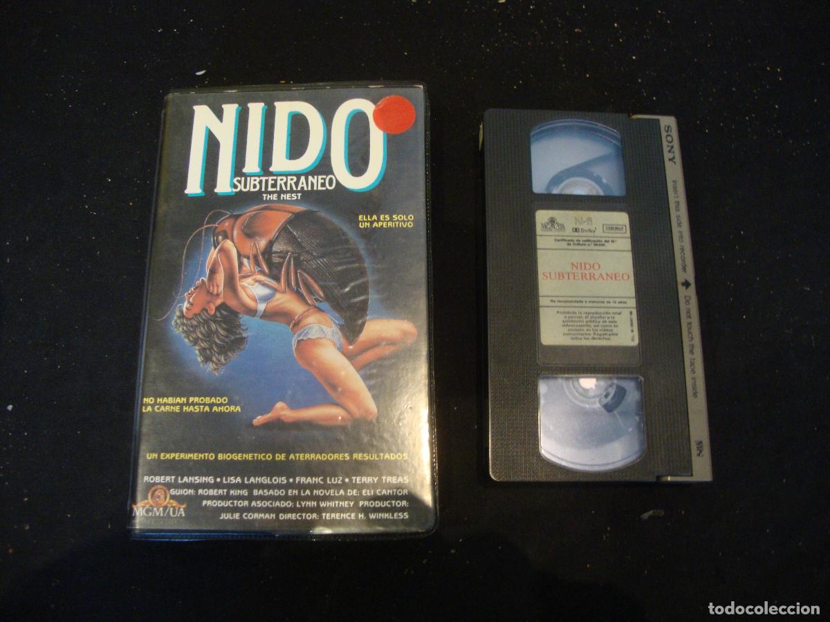 Cine: VIDEO VHS NIDO SUBTERRANEO