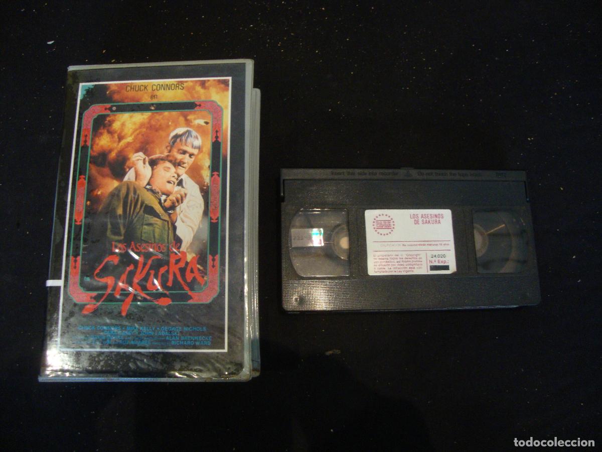 Cine: VIDEO VHS LOS ASESINOS DE SAKURA