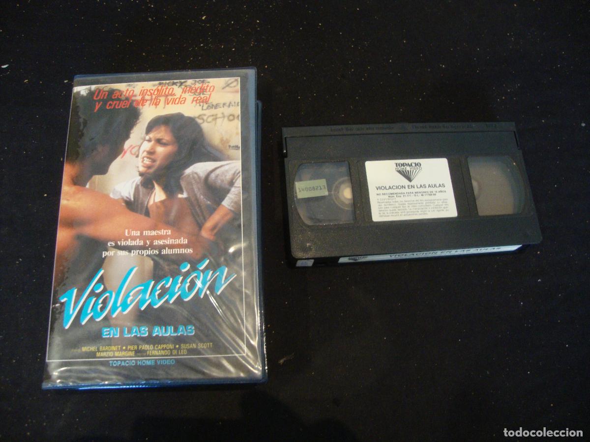 Cine: VIDEO VHS VIOLACION EN LAS AULAS