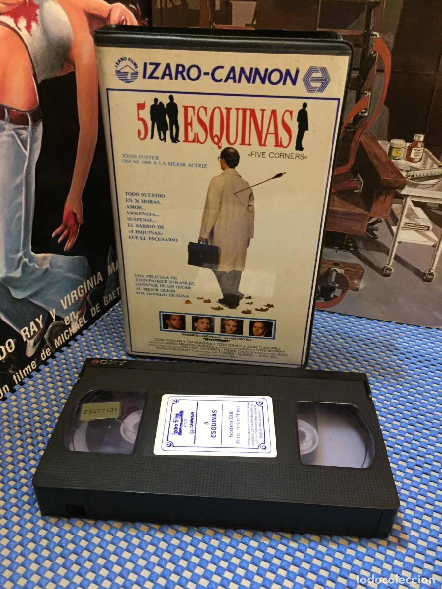 Cine: Vhs 5 esquinas -Jodie Foster, Tim Robbins,Tony Bill