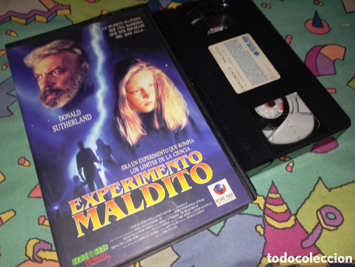 Cine: Experimento maldito- vhs- scifi