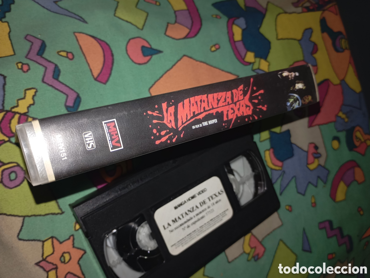 Cine: La matanza de texas- vhs- terror - Foto 2