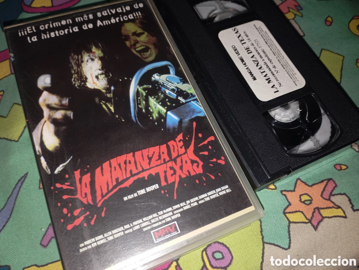 Cine: La matanza de texas- vhs- terror