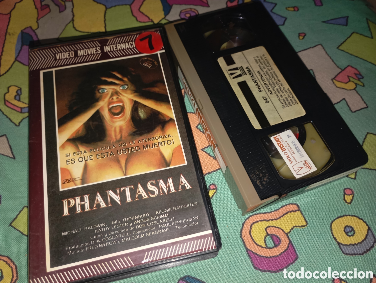 Cine: Phantasma- vhs- 1 edicion - Foto 1