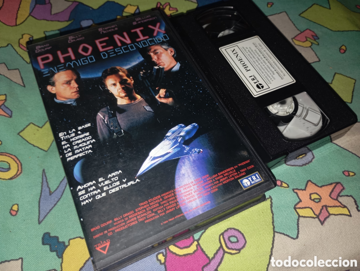 Cine: Phoenix enemigo desconocido - vhs- scifi