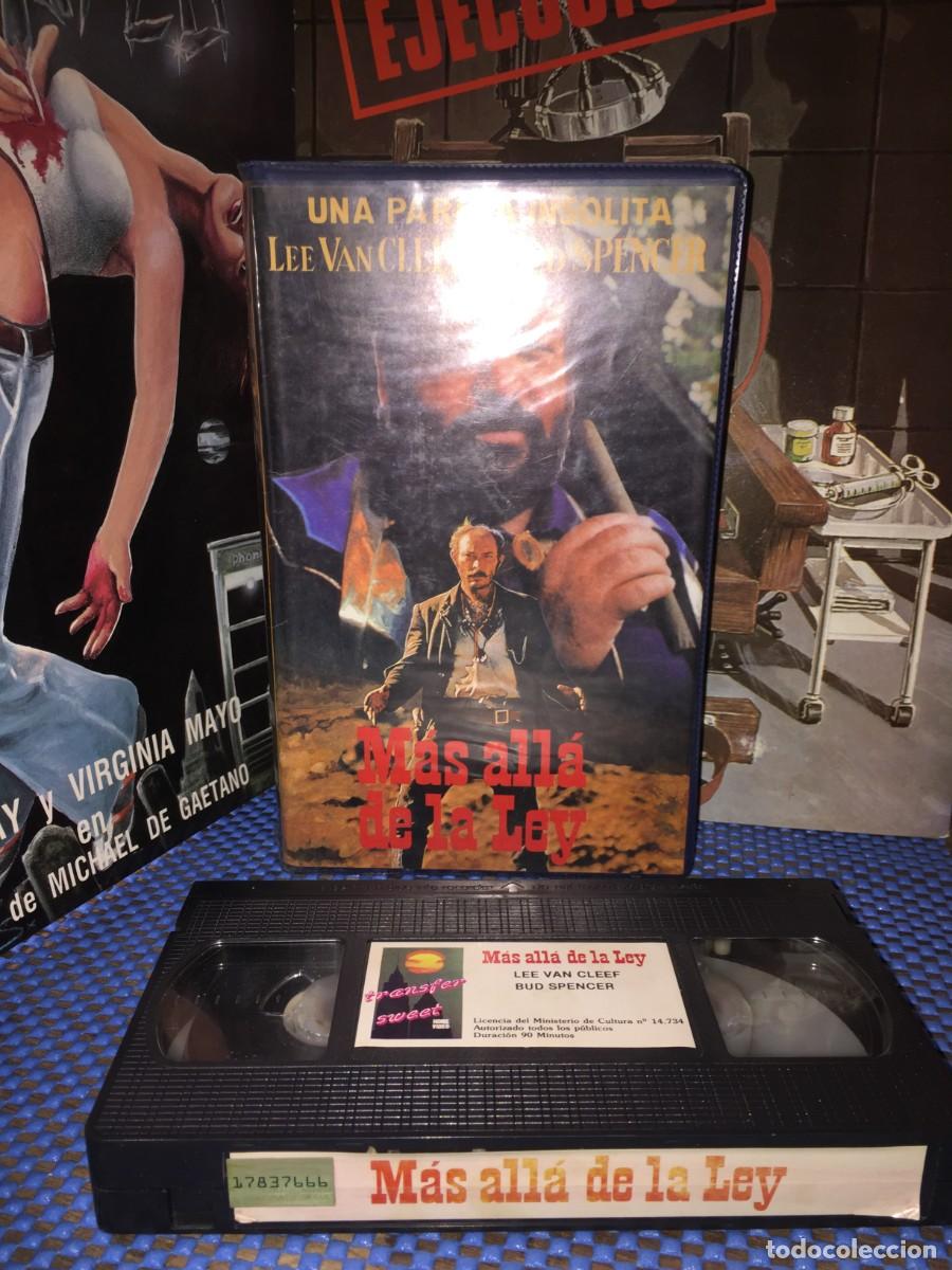 Cine: Vhs Mas alla de la ley - Bud Spencer, Lee Van Cleef