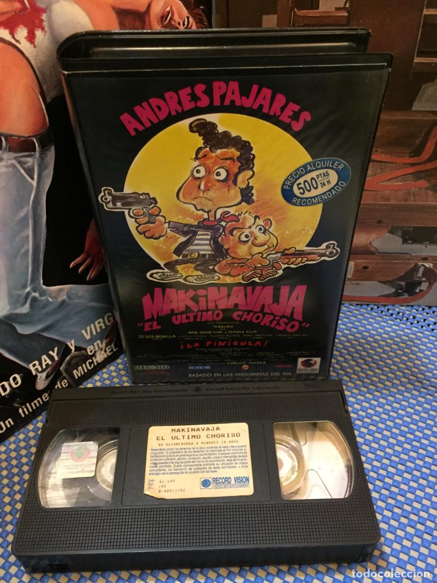 Cine: Vhs Makinavaja el ultimo choriso - Andres Pajares