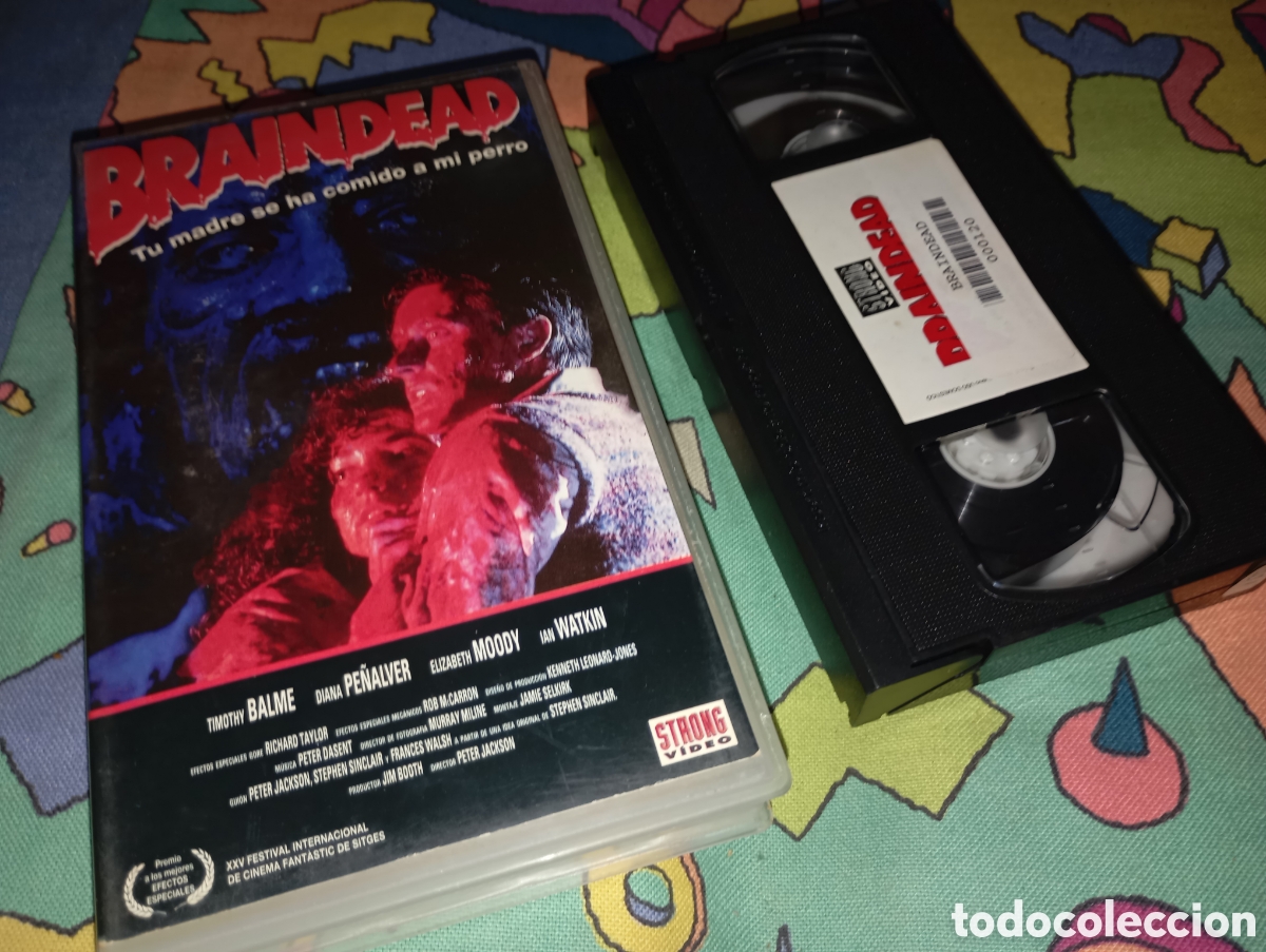 Cine: Braindead- vhs- Terror- gore