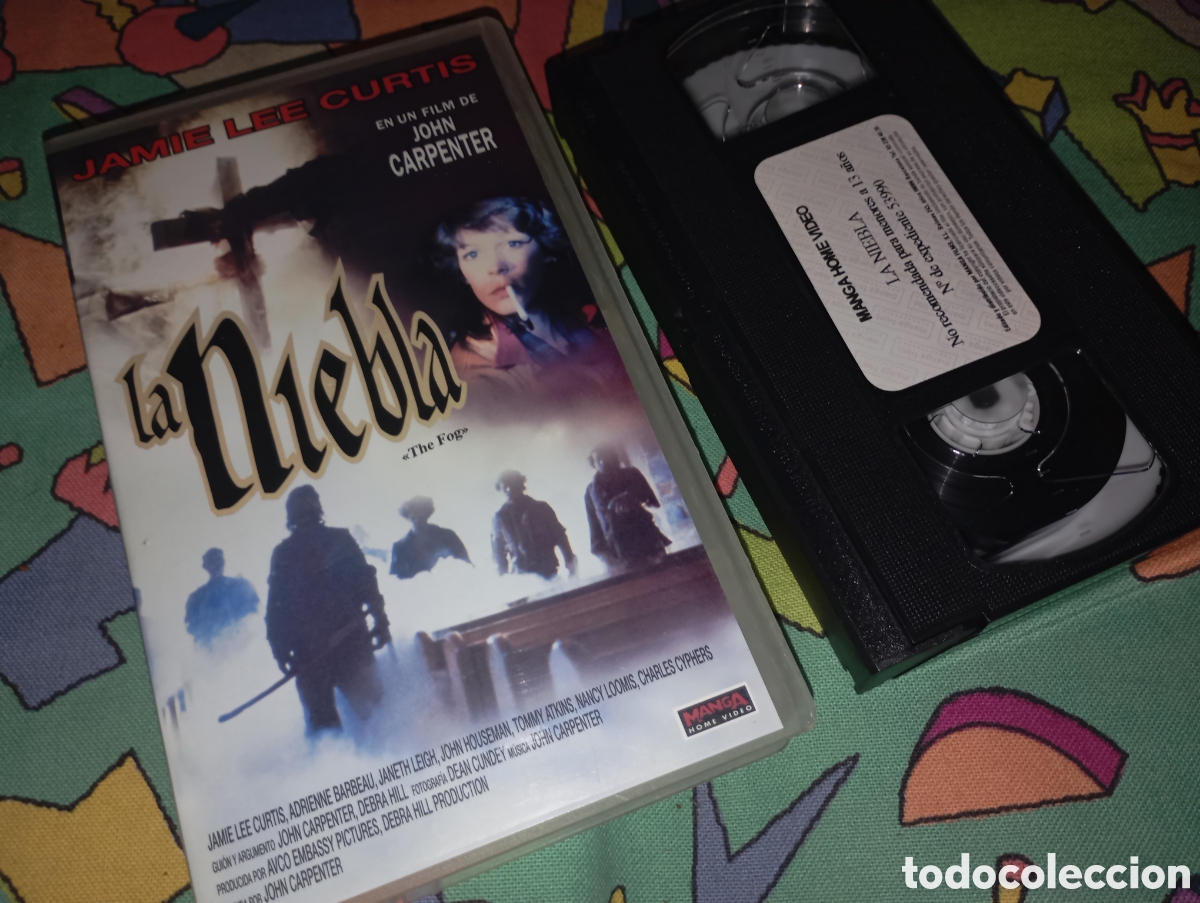 Cine: La niebla - vhs- John carpenter- terror