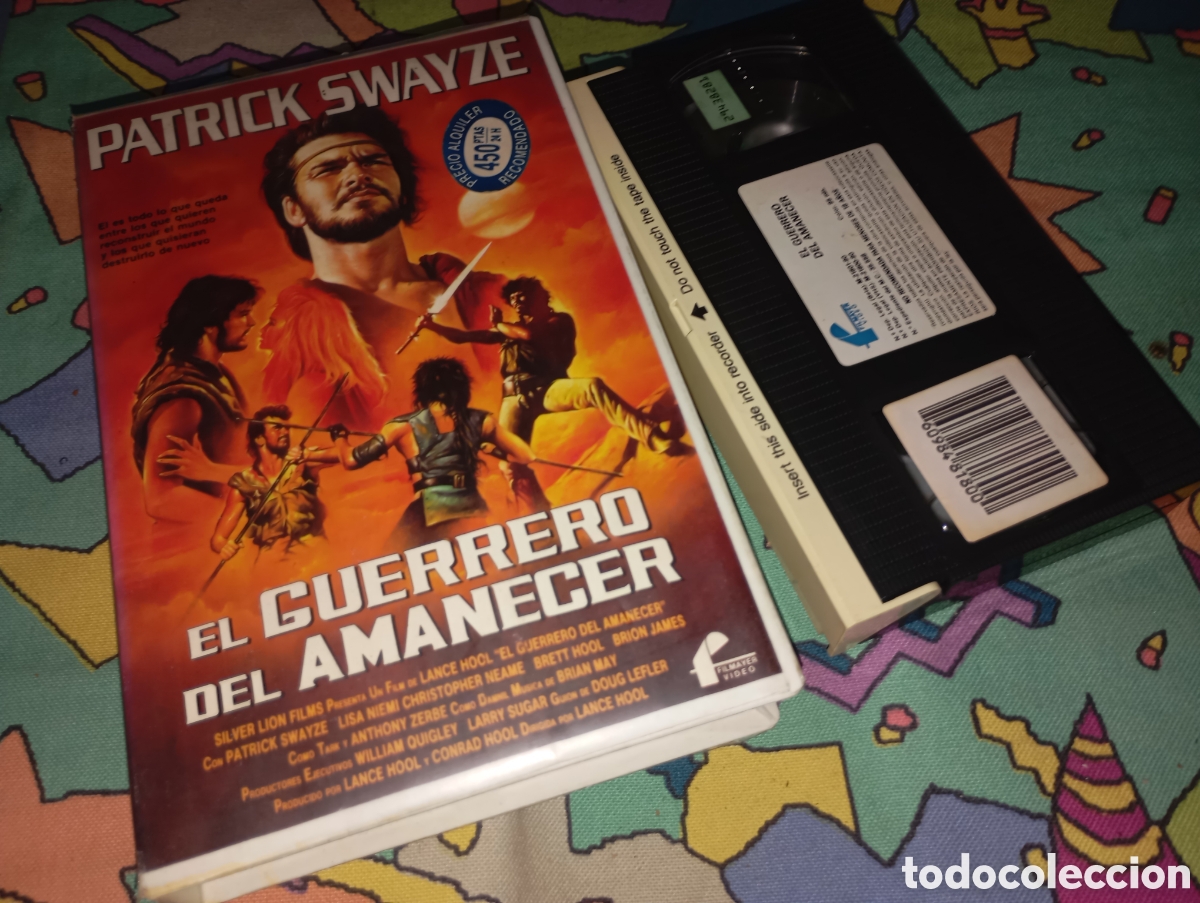 Cine: EL GUERRERO DEL AMANECER- VHS- PATRICK SWAYZE (3)