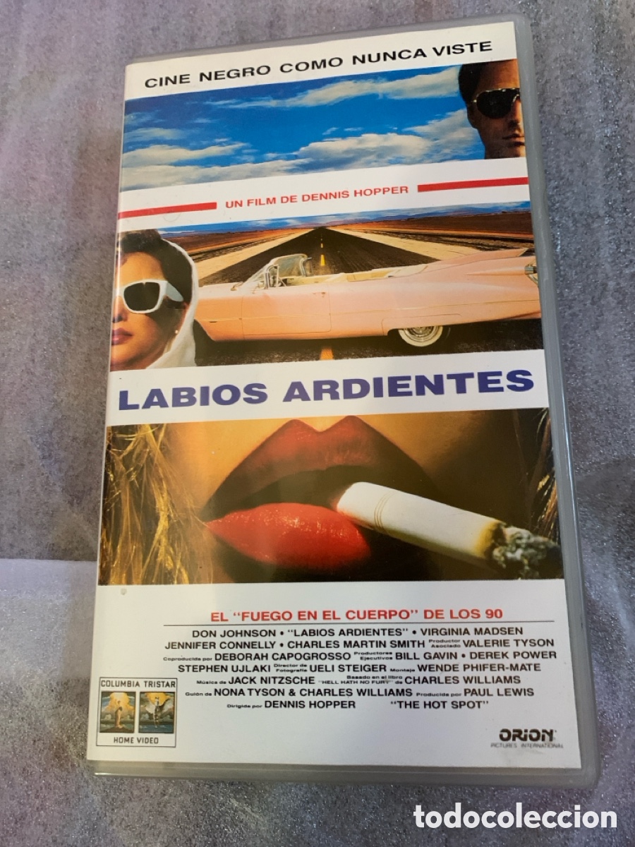 Cinema: Labios ardientes raro VHS lote VHS ver descripccion